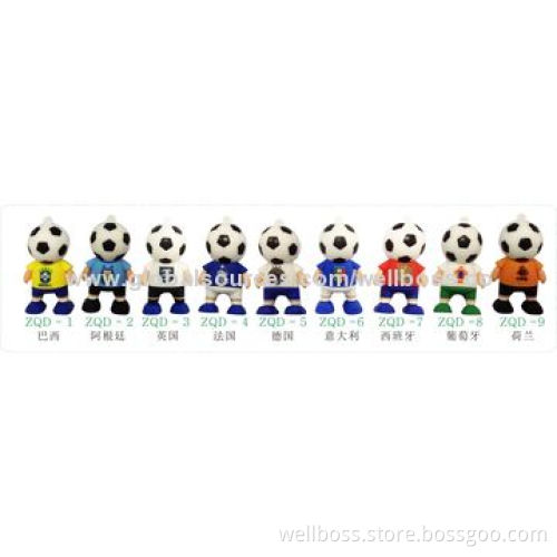 2014 Brazilian World Cup Mascot USB Flash Drive for Promotion Welcome, OEM Order Factory Price